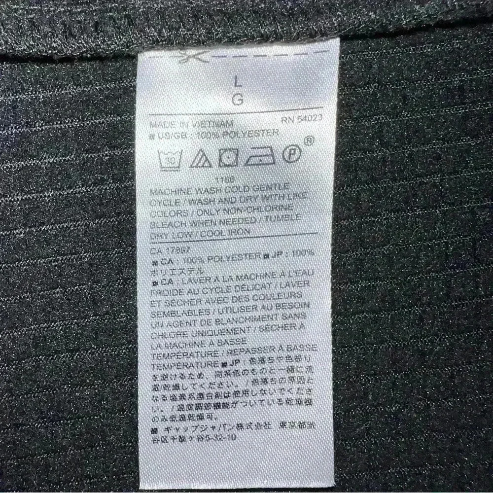 Banana Republic size large black coat